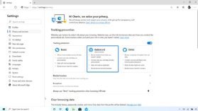 Microsoft Edge browser tab