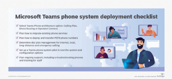 How to integrate your phone system with Microsoft Teams | TechTarget