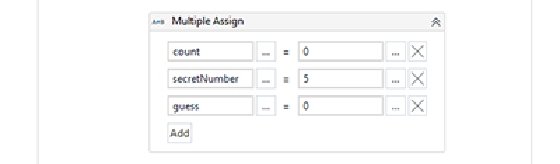 UiPath multiple assign