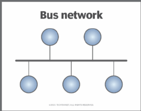 What is a bus network?