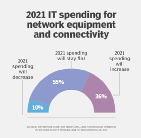 2021 Network equipment and connectivity spending