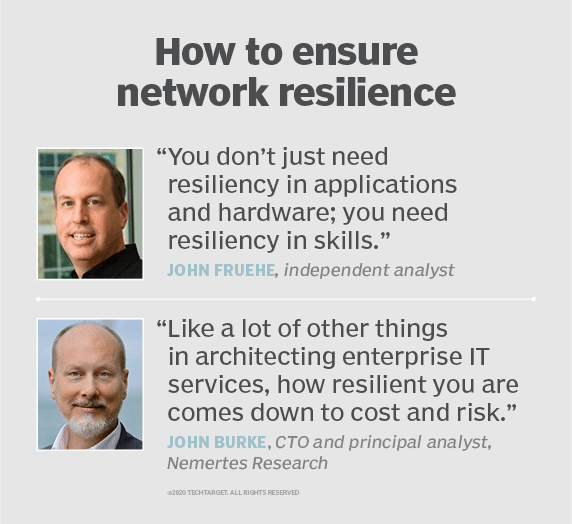 Ensure network resilience with redundancy and skills TechTarget