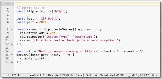 node js format html