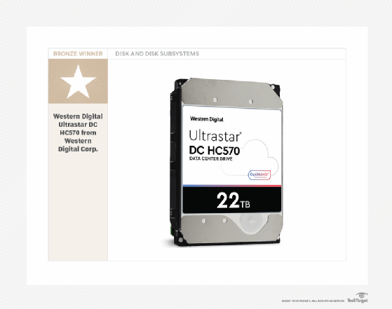 Western Digital Ultrastar DC HC570 screenshot
