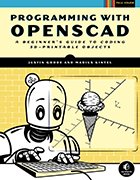 Book cover of 'Programming with OpenSCAD'