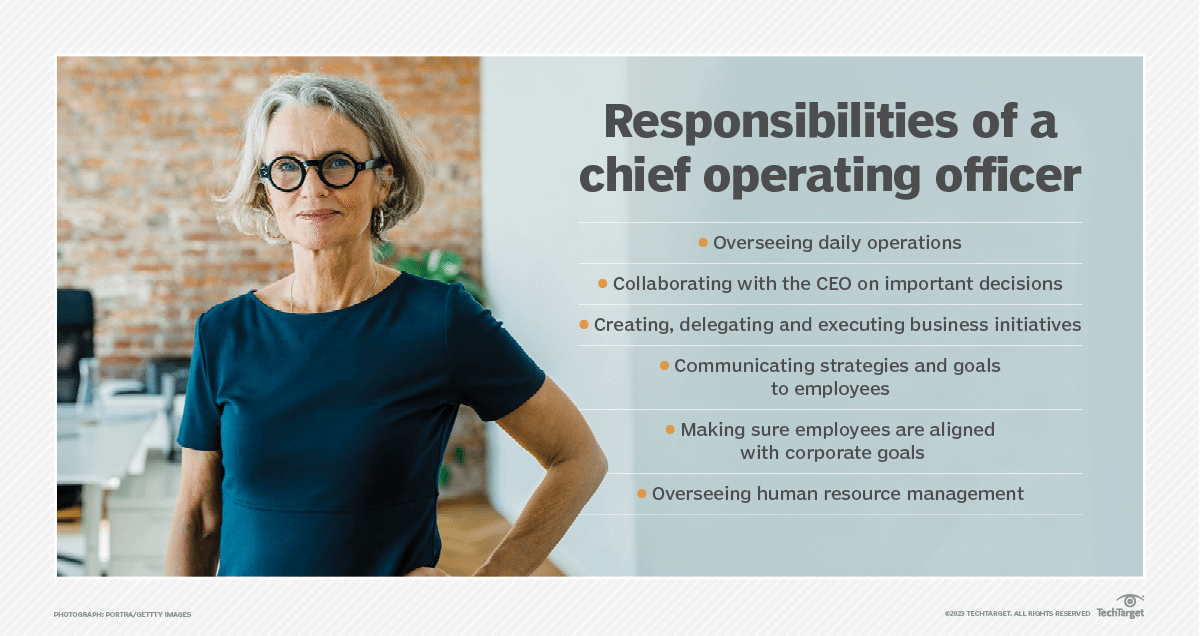 What is a Chief Operating Officer (COO)? Definition from TechTarget