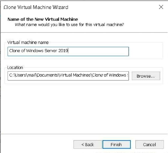 vsphere no clone option