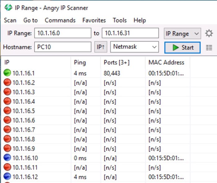 Use Angry IP Scanner to audit the network | TechTarget