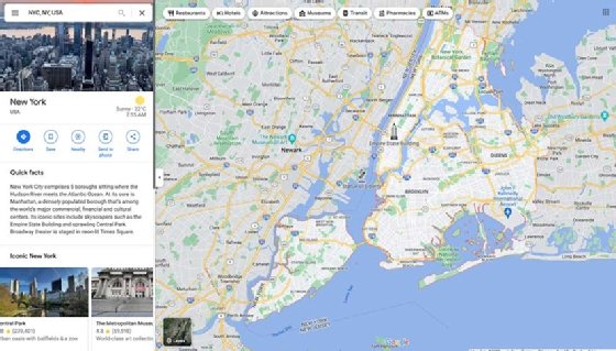 What Is Google Maps And How Do You Use It 2024   Screenshot 1 Google Maps On Desktop F Mobile 