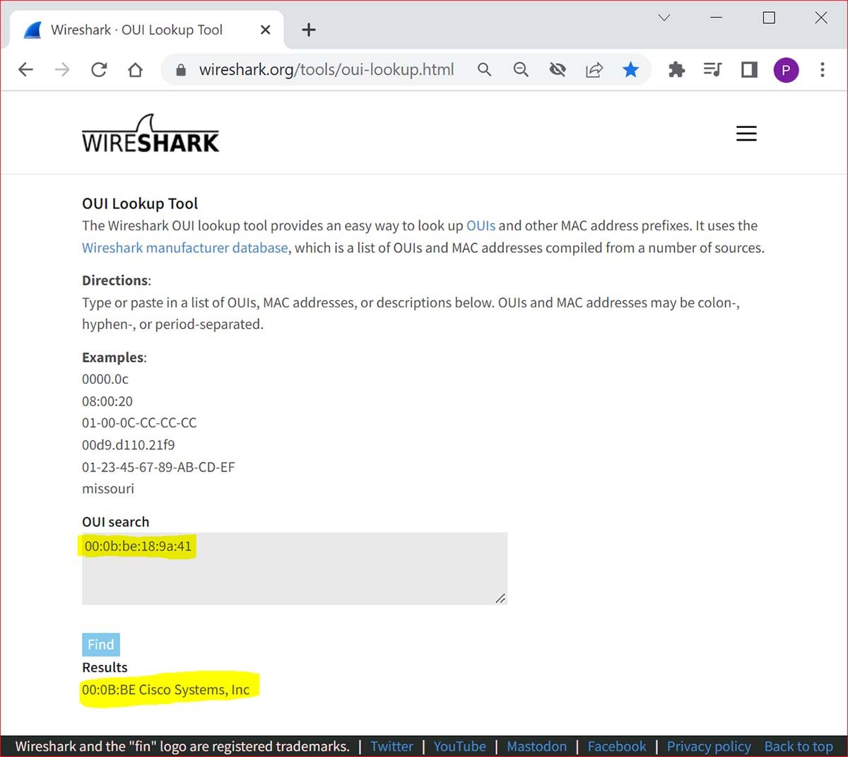 How To Use Wireshark OUI Lookup For Network Security | TechTarget