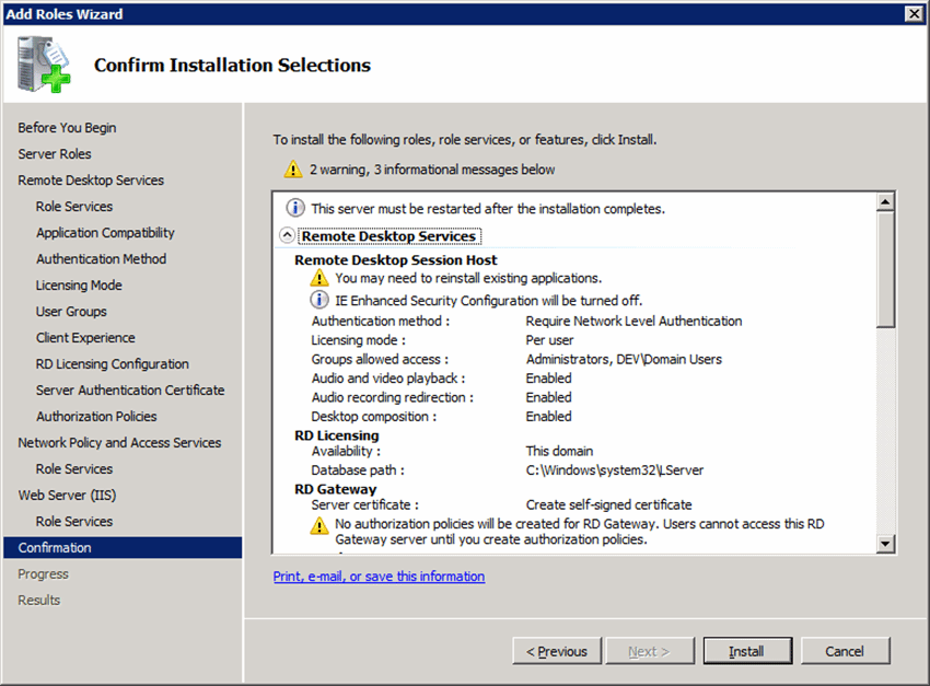 How to configure Remote Desktop in Windows Server 2008 R2 step by step ...