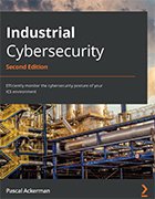 Cover image of Industrial Cybersecurity by Pascal Ackerman
