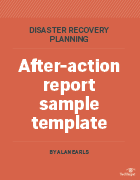 After-action report template