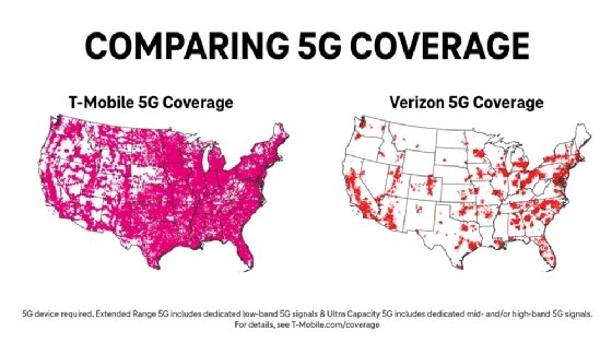 T Mobile Verizon 5g Coverage F Mobile 