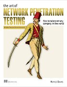 The Art of Network Penetration Testing book cover