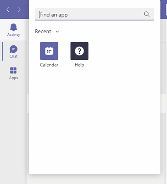Integrating Microsoft Teams with other apps screenshot