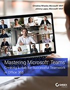 'Mastering Microsoft Teams' book cover