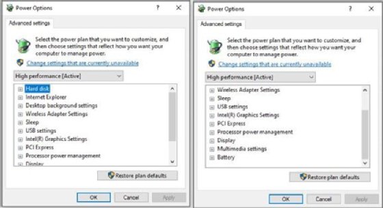 How does windows limit the CPU (Power Options / Battery saving) - Super  User