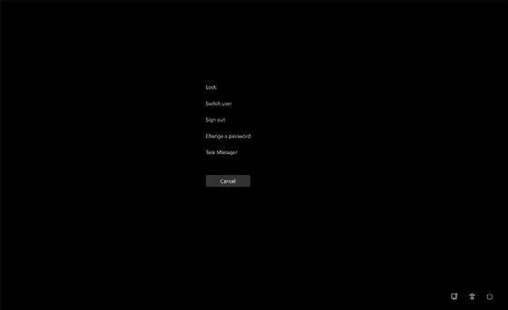 black screen after resetting pc windows 11