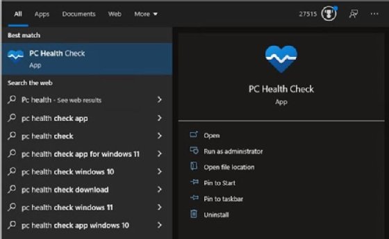 WhyNotWin11 - Windows 11 PC Health Check