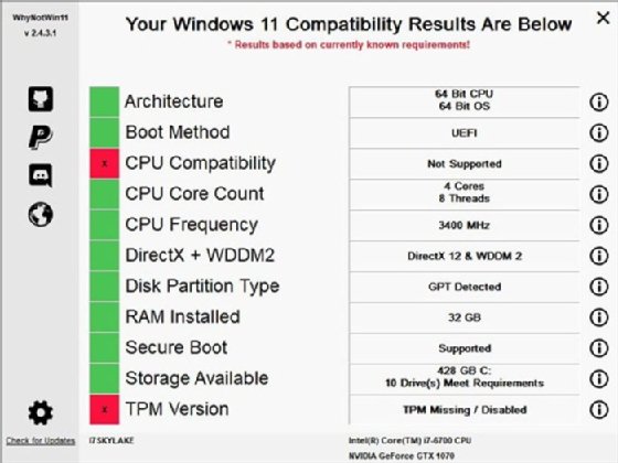 How to identify which PCs meet Windows 11 TPM requirements