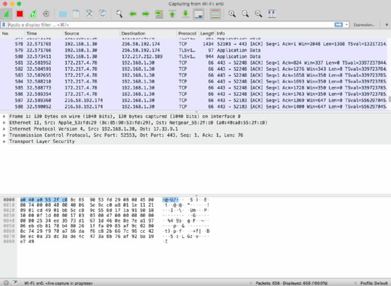 wireshark protocol filter example