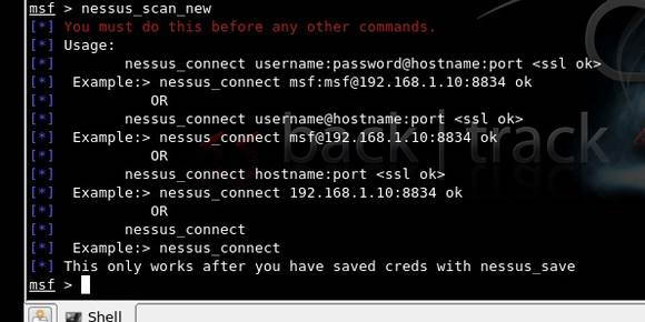 how to use nessus in vmware