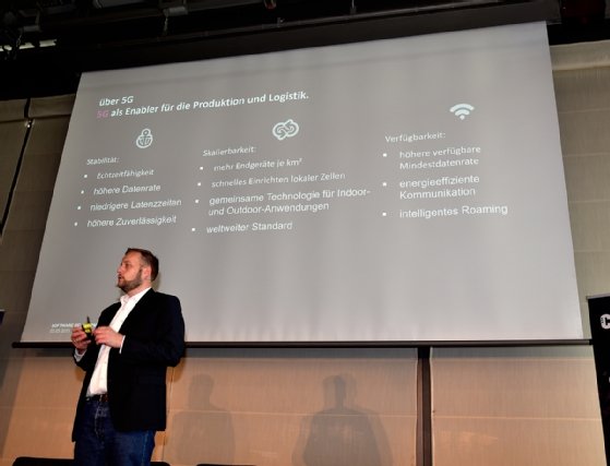 Abbildung 2: Private 5G-Netze wecken hohe Erwartungen in der Produktion und Logistik von Automobil-Herstellern