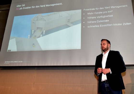 Abbildung 4: Die Experten vom Volkswagen Software Development Center sehen 5G als Enabler auch für das Yard Management