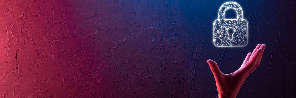 Cyber security network. Padlock icon and internet technology networking. Businessman protecting data personal information on tablet and virtual interface. Data protection privacy concept. GDPR. EU.