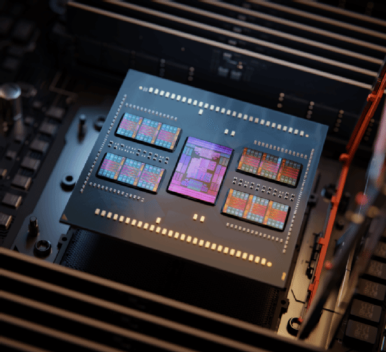 Photo de l'AMD Epyc 9004
