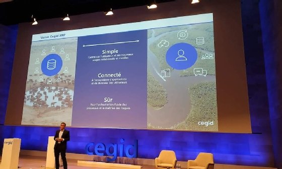 Cegid Connections ERP 2019 - Le nouveau mantra de Cegid : « simple, connecté, sûr »