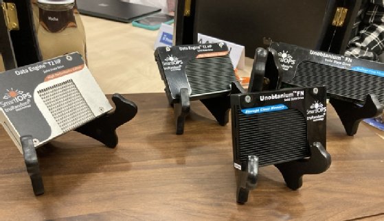 Photo des SSD SmartIOPS.