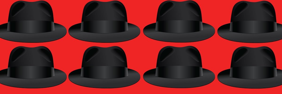 6 Different Types Of Hackers From Black Hat To Red Hat - black white bowler hat roblox